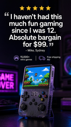 The Game Console - Retro Handheld Gaming Console