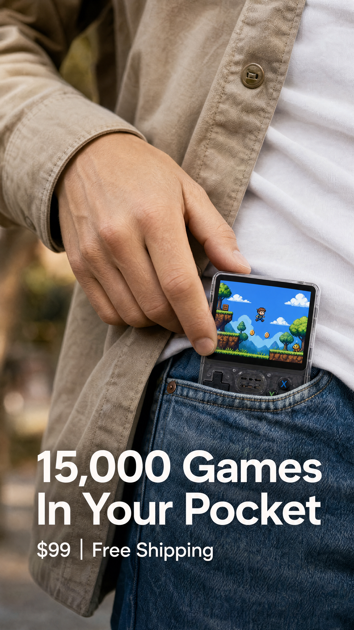 The Game Console - Retro Handheld Gaming Console